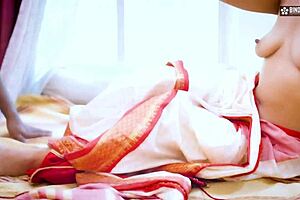 Two Desi Indian Guys Share a Hot Foreigner Girl in a Wild Threesome Full Movie.
