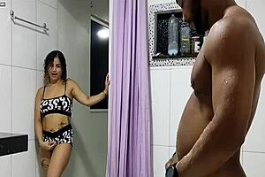 Pervert Sniffs Panties Then Gives Biggest Dick Beating!