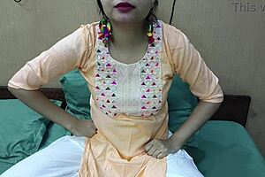 indian stepmom bends over for homemade doggystyle with stepson, reaching orgasm