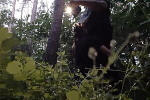 i fuck my stepsister in the mouth deep in the woods to avoid her boyfriend