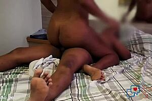 Hey, this Brazilian puta craved more cock action! 😈