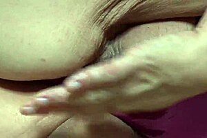hey, brought home a stranger and got a creampie in my pussy, almost busted by hubby, oops!