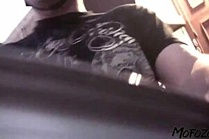 Slim amateur gets facial in first sex video