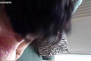 marie's future submissive came really hard in this intense amateur session 😍