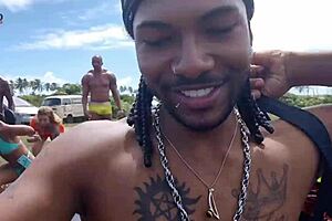 orgy at nudist beach with joao o safado and lunna geek