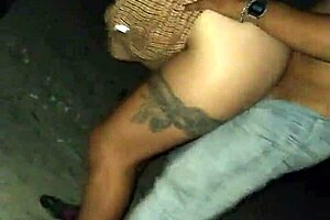 Sexy Mexican whore screams, 'fuck my tattooed ass on public beach!'