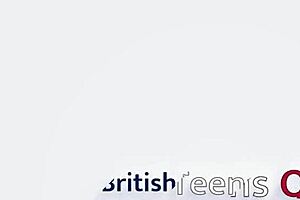 British 18-Year-Old College Goth Spanked Hard in Detention!