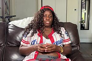 Damn! Olympic Athlete Althea Charles Shows Off Huge Assets!