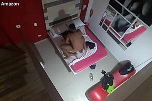 cuckold watches hotwife get creampied by black stud