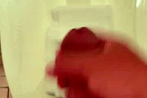 This asian amateur masturbates and ejaculates solo in homemade video