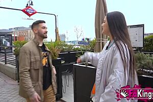 nuria millan, tourist in madrid, nailed hard in public spots everywhere!