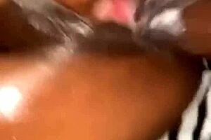 creaming hard on my thick rod in missionary