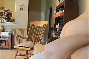 Gentle Femdom on Couch Turns Into Deep Creampie for Blonde MILF