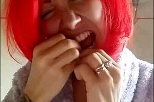Brushing teeth matters, and Chantal loves her mouth full of toothpaste.