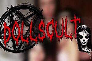 Wild BDSM licking on Violet’s pussy and rimjob - Dollscult!