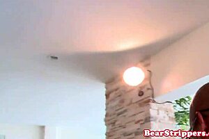 Babe at party gets facial.