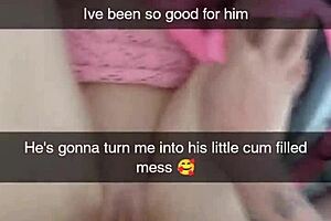 cheating milf wife gets bred in wild snapchat creampie clips