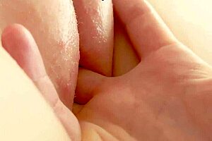 stepbrother touches my cute 19yo pussy till i cum