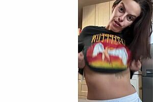 Turn around, thighs uncovered, punishment awaits 😈