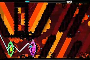 Geometry Dash Cataclysm by GGB0Y with 100% and 2 Coins