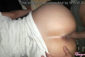 cheating wife with big ass drilled by husband's boss at office