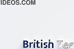 Teen student WORKS A PLUG IN HER ASS at the party