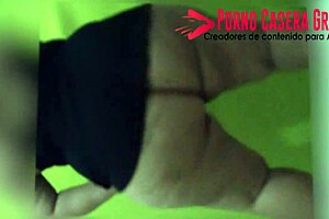 Mature Latina with huge ass dances without underwear