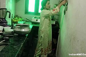 indian maid's hot kitchen fuck leaves me breathless