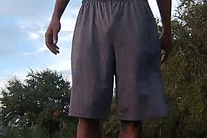 My Hempstead workout with a sexy athletic roommate got intense.