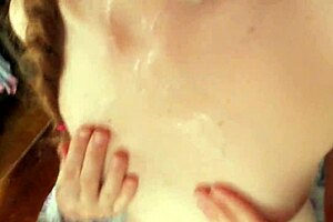 Her tiny 18+ tits are making me lose control  