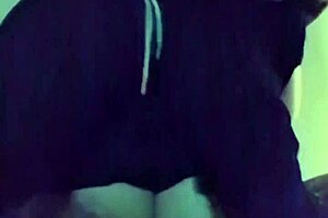 random video in bed, vertical shot one