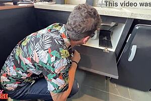 Cheating husband hires plumbers to fill wife's holes with hard rods