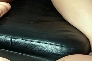 part two of the amateur couple's dirty fuck, cumming on her pierced pussy