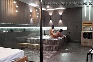 Friend loves luxury motel, releases tight ass for fun