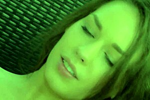 stunning beauty with perfect breasts touches herself recalling girlfriend moments