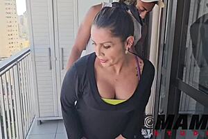 She’s Naughty and Hot - Her Workout Is All About Cock Lifting!