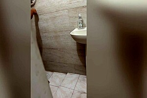 Brunette sister-in-law masturbates openly then sucks cock deep with moans!