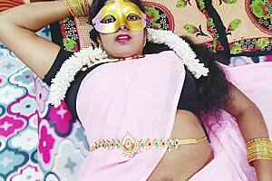 Indian First Night Sex Involving Step Dad with Telugu Dirty Talks