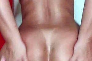 my wife rides, jumps, sits on monster cock in anal, never leaves it alone