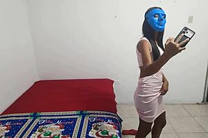 What If This Crazy India Latina Flashes and Fucks Subscribers in Spanish Video?
