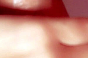 Japanese girlfriend milks me with cum in mouth uncensored close-up