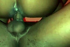got home, she rode my monster cock for peaceful cum