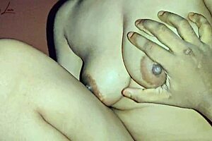 Asian Girlfriend Rides Huge Cock Late At Night