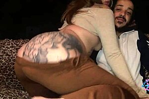 Big ass milf sucks that hard cock then gets her tight butthole rimmed while using huge dildo and vibrator for pawg fun.