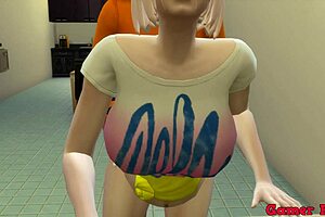 Hinata asks Sakura for sex advice in the kitchen