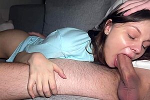 Couple fucks passionately in dorm room with roommate watching