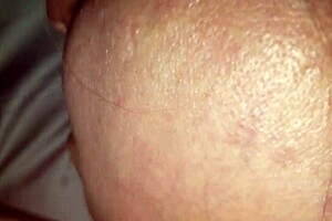 granny gets cum in her ass