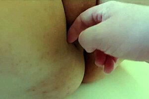 neighbor's dry pussy gets fingered in amateur voyeur session