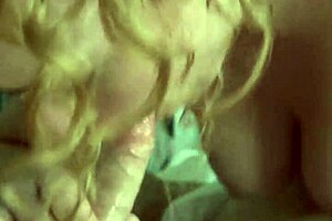 Submissive Curly Haired Slut Gives Sloppy Blowjob To Big Cock With Cum In Mouth!