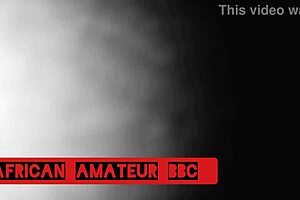 ebony couple fucks bbc rough and hard